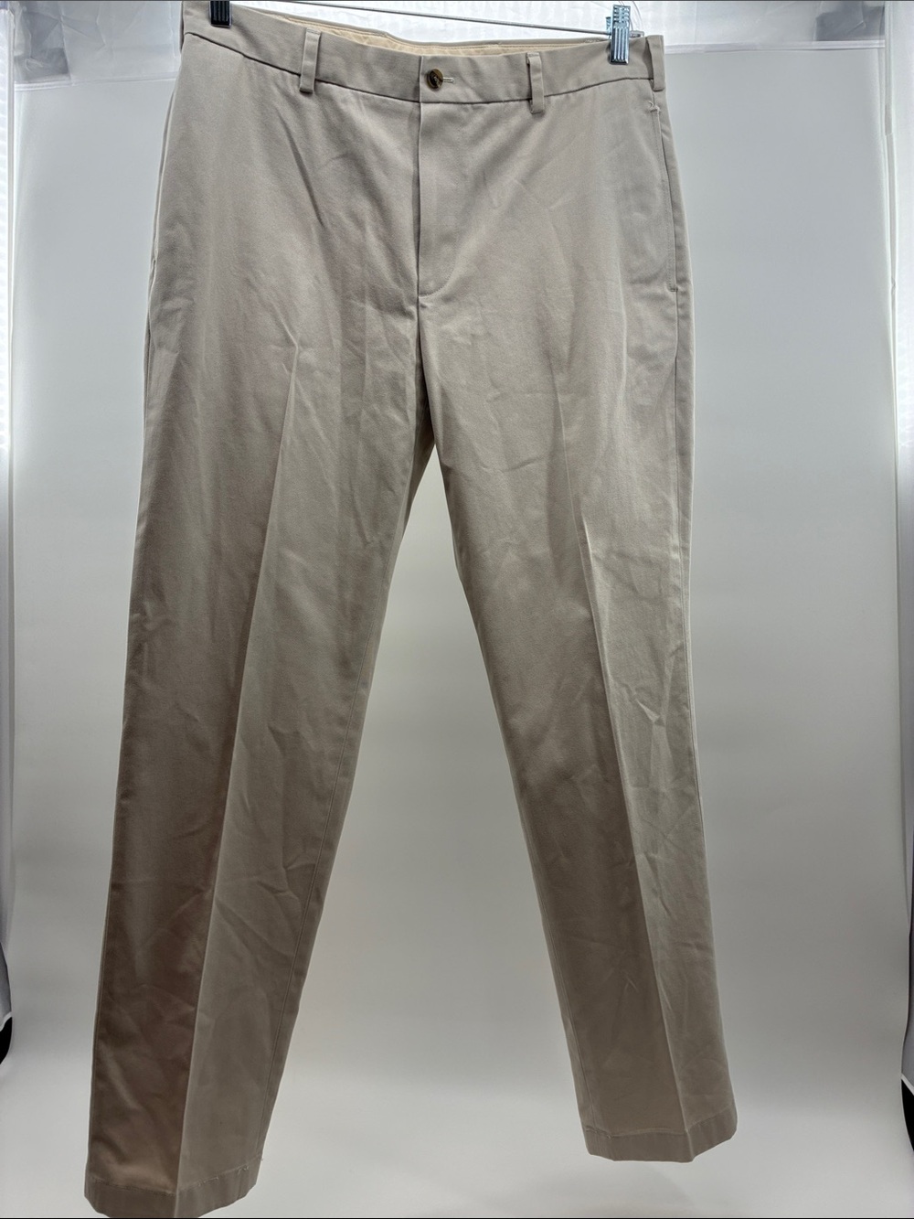 Brooks Brothers Light Beige Straight Chino Pants
